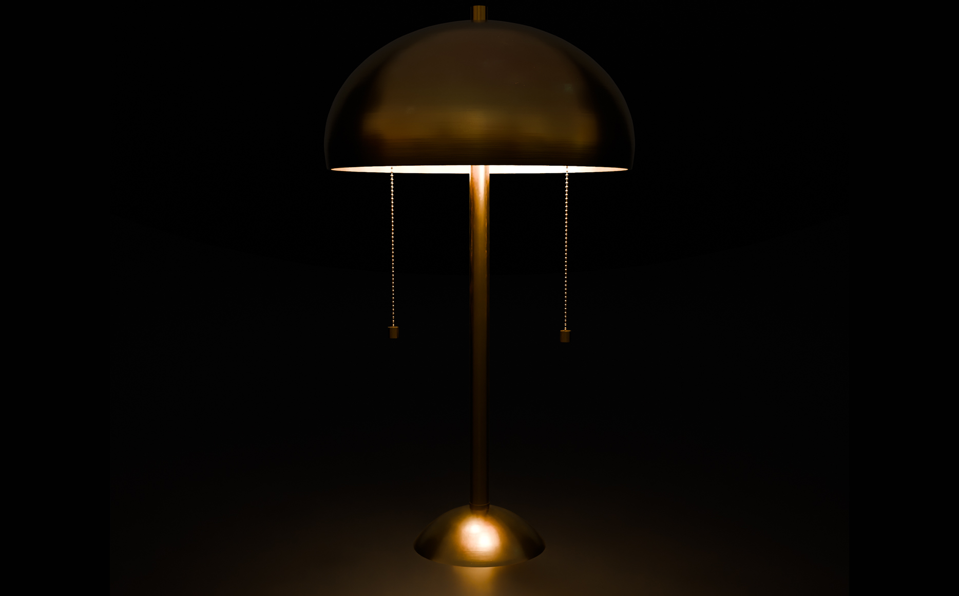 Brass lamp render