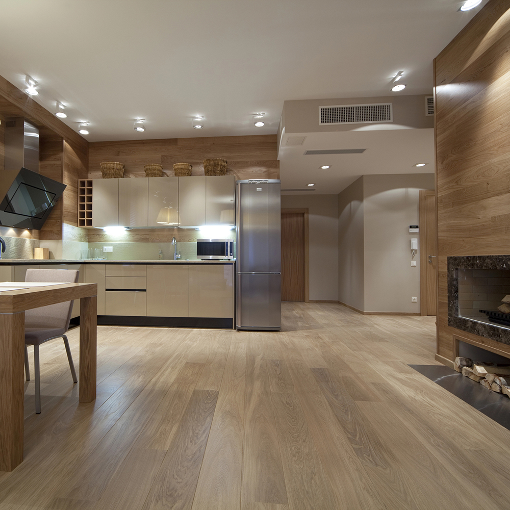 Photorealistic interior kitchen render